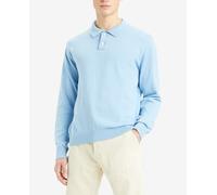 Levi's Levi's - Jersey ligero de hombre de manga larga tipo polo liso. Azul claro Talla XS