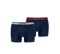 Levi's Levi's - Pack de 2 bóxer de hombre. Azul índigo Talla S