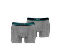 Levi's Levi's - Pack de 2 bóxer de hombre. Gris claro Talla S