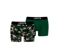 Levi's Levi's - Pack de 2 bóxer de hombre. Verde militar Talla S