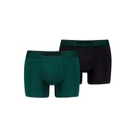 Levi's Levi's - Pack de 2 bóxer de hombre. Verde oscuro Talla S