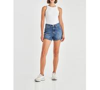 Levi's Levi's - Short vaquero de mujer 80s Mom™ liso. Azul índigo