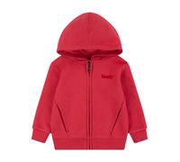 Levi's Levi's - Siudadera con cremallera bebé, cómoda. Rojo Talla 12 meses