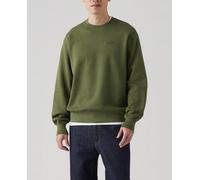 Levi's Authentic Crew Sudadera, Garment Dye Kombu GR, XL para Hombre