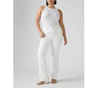Levi's Levi's - Vaquero de mujer 726™High Rise Flare. Blanco Talla 36-38 - Largo 32