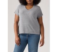 Levi's Plus Levi's Plus - Camiseta de mujer de manga corta cuello pico. Gris Talla 58-60