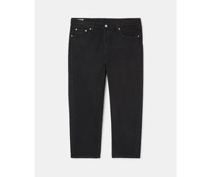 Levi's Plus Levi's Plus - Vaquero de mujer 501® Crop recto lavado oscuro. Negro Talla 54