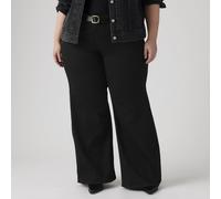 LEVI’S PLUS Vaqueros 318 moldeadores de pernera ancha. Color Soft Black