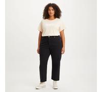 LEVI’S PLUS Vaqueros 501® Crop. Color Black Sprout