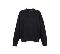 Levi `S Sudadera Suéter Cuello Mujeres Basic Logo Algodón Negro Gris M L XL