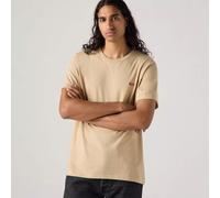 Camiseta de cuello redondo y manga corta Hombre Talla S. Color Beige