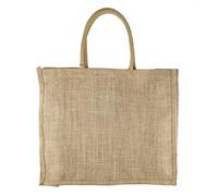 Leviatan EKO Bolso Yute 42x36cm - Bolsa 100% Yute, Shopper, Shopping Tote Bag Natural - Robusto y Grande