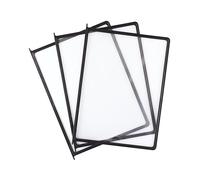 Leviatan Libreta de 10 unidades, A4, polipropileno, color negro