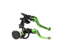 Levier Embrayage Kit Universal De Manetas para Depósito Líquido Freno Y Cilindro Maestro Embrague Motocicleta (7/8" - 22 Mm) Juego Izquierdo + Derecho