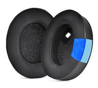 Levigo Almohadillas de repuesto de gel de refrigeración para auriculares con aislamiento de ruido compatibles con Sony WH-1000XM4, piezas de reparación de auriculares, cubierta de gel de sensación de