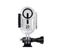 Levigo Funda protectora impermeable para cámara deportiva de buceo para cámara Insta360 Go 3, cámara de acción subacuática 40 m