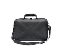 Levigo Funda rígida de EVA para consola de juegos, portátil, bolsa de hombro para Sony PS5 Slim, accesorios de consola de juegos, funda de transporte de viaje con correa para el hombro