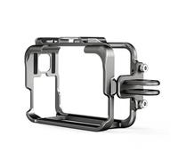 Levigo Marco protector de cámara deportiva de metal de liberación rápida compatible con Insta360 Ace/Ace Pro, marco de montaje de cámara de acción con garra de montaje