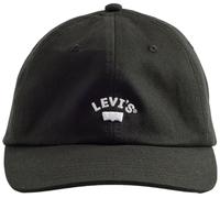 Levi's 000AG-0014 Red Tab Mainline 100CO WVN Cap Women's One Size, Caviar, Talla única