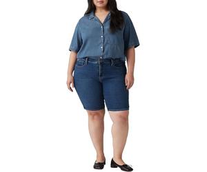 Levis 001VF-0002 - Pantalones Cortos para Mujer, Clever Girl Short Pl, 22 Große Größen