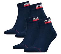 Levis 144NDL 902011001 - Calcetines unisex (4 pares), 198 - Dress Blues, 43-46