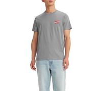 Levi's 2-Pack Crewneck Graphic Tee, Camiseta, Hombre, Sportswear High-Rise/White+, XS
