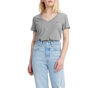 Levi's 2-pack V-neck Tee Camiseta, White + & Starstruck Heather, M Mujer