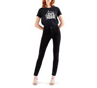 Levi's 310 Shaping Super Skinny, Vaqueros Mujer, Black Squared, 32W / 28L