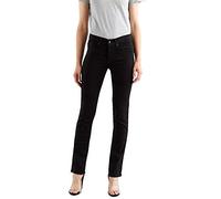 Levi's 312 Shaping Slim Jeans, Black And Black, 26W / 32L Mujer