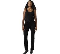 Levi's 314 Shaping Straight Vaqueros, Black And Black, 30W / 34L Mujer