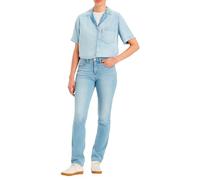Levi's 314 Shaping Straight Light Indigo-Worn IN, Lapis Sense, 31W x 30L para Mujer