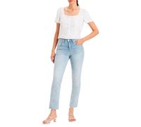 Levi's 314 Shaping Straight Light Indigo-Worn IN, Lapis Sense, 32W x 30L para Mujer