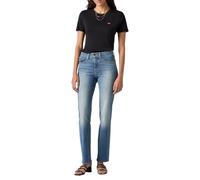 Levi's 314 Shaping Straight Vaqueros, Smudged Line, 32W / 32L Mujer