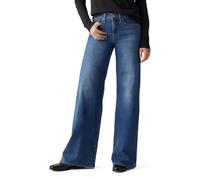 Levi's 318 Shaping Wide Leg Jeans, Clever Girl, 28W / 32L Mujeres