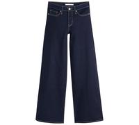 Levi's 318 Shaping Wide Leg Jeans, Darkest Sky, 31W / 30L Mujeres