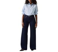 Levi's 318 Shaping Wide Leg Jeans, Darkest Sky, 32W / 32L Mujeres