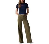 Levi's 318 Styled SHP Wide Leg Pantalón, Ivy Green, 32W x 32L Mujeres