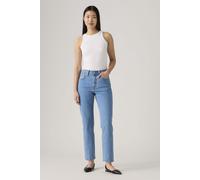 Levi's 501® Crop Jeans Blue Talla: W27L30 | Vaqueros Rectos Outlet | Mujer | Azul