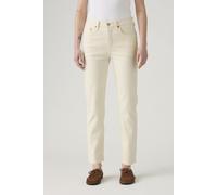 Levi's 501 Crop Spacey Brown Rice Talla: W30L28 | Pantalones Rectos Outlet | Mujer | Marrón