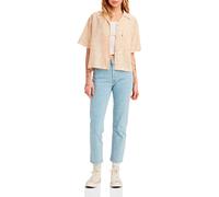 Levi's 501 Crop Vaqueros, Blue Pattern, 26W / 28L Mujer
