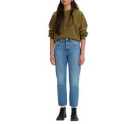 Levi's 501 Crop Vaqueros, Medium Indigo Worn In, 30W / 28L Mujer