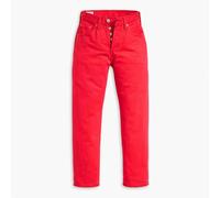 Levi's 501 Crop Vaqueros, Script Red 501, 24W / 26L Mujer