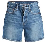 Levi's 501 Mid Thigh Short Pantalones Cortos, Blue Beauty, 33W para Mujer