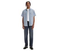 Levi's 501 Original Fit Vaqueros, Blue Black Stretch, 36W / 36L para Hombre