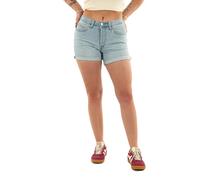 Levi's 501 Rolled Short Pantalones Cortos, Chameleon Copy, 28W para Mujer
