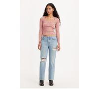 Levi's 501 Straight Jeans Blue Talla: W24L32 | Vaqueros Rectos Outlet | Mujer | Azul