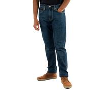 Vaqueros rectos Taper 502® de algodón y lino Hombre Talla 31 Longitud 32. Color Azul