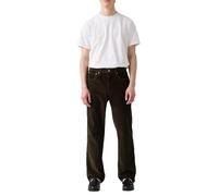 Levi's 568 Loose Straight Pantalón, Black Olive 10w Cord, 33W / 32L Hombres