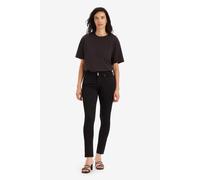 Levi's 711 Double Button Soft Black Talla: W31L28 | Vaqueros Skinny Outlet | Mujer | Negro