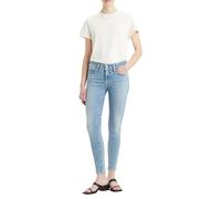 Levi's 711 Double Button, Jeans Skinny Fit para Mujer, Azul (Blue Wave Light), 26W / 30L
